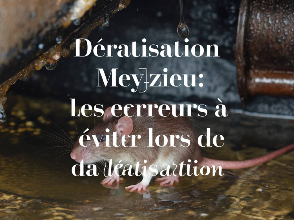 dératisation meyzieu : les erreurs à éviter lors de la dératisation